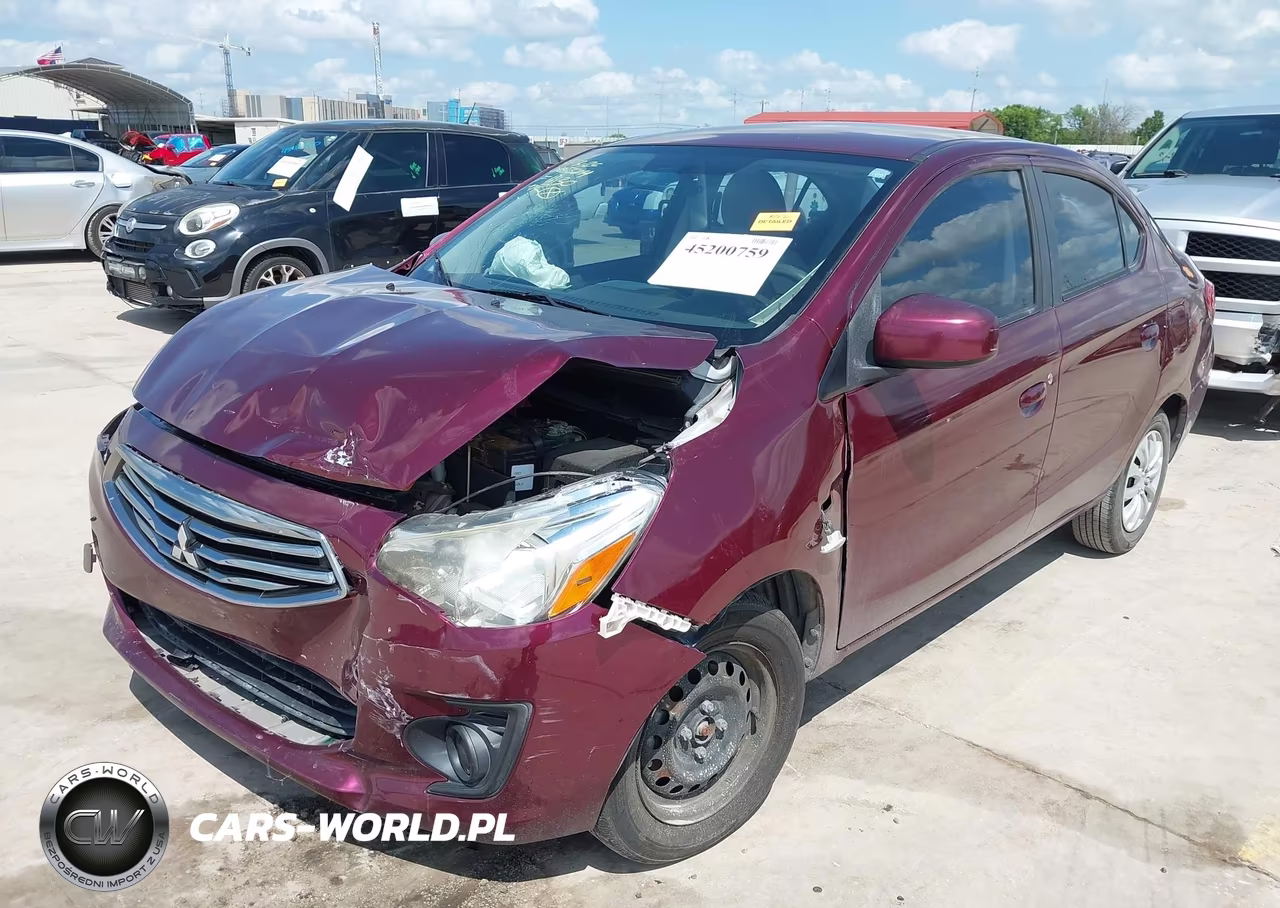 2018 Mitsubishi Mirage G4 Es VIN:ML32F3FJ0JHF11130 - 2