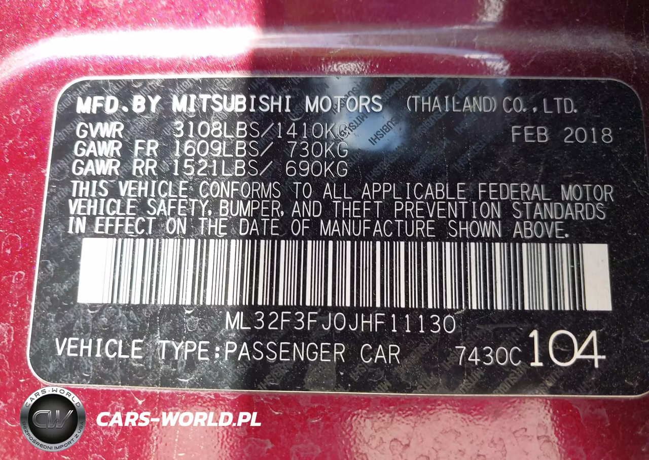 2018 Mitsubishi Mirage G4 Es VIN:ML32F3FJ0JHF11130 - 9