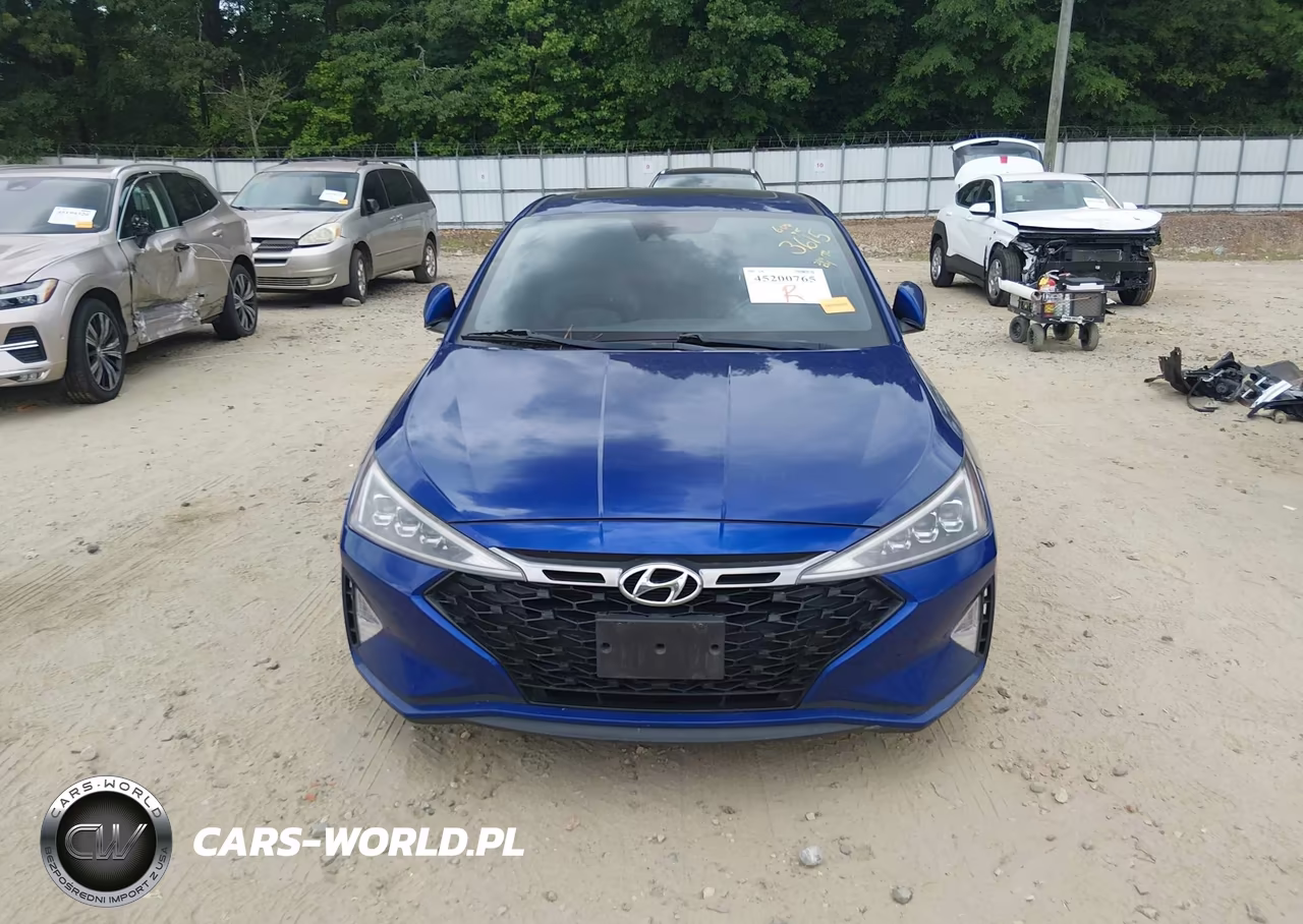 2020 Hyundai Elantra Sport VIN:KMHD04LB4LU993615 - 13