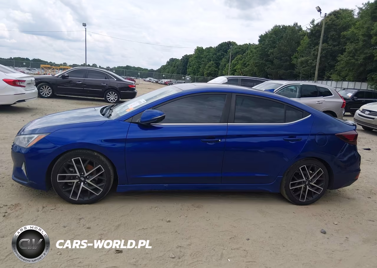 2020 Hyundai Elantra Sport VIN:KMHD04LB4LU993615 - 15