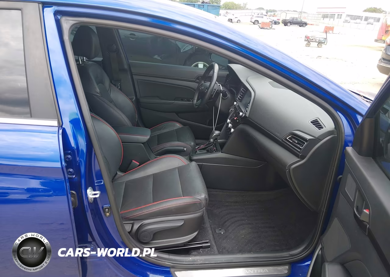 2020 Hyundai Elantra Sport VIN:KMHD04LB4LU993615 - 5