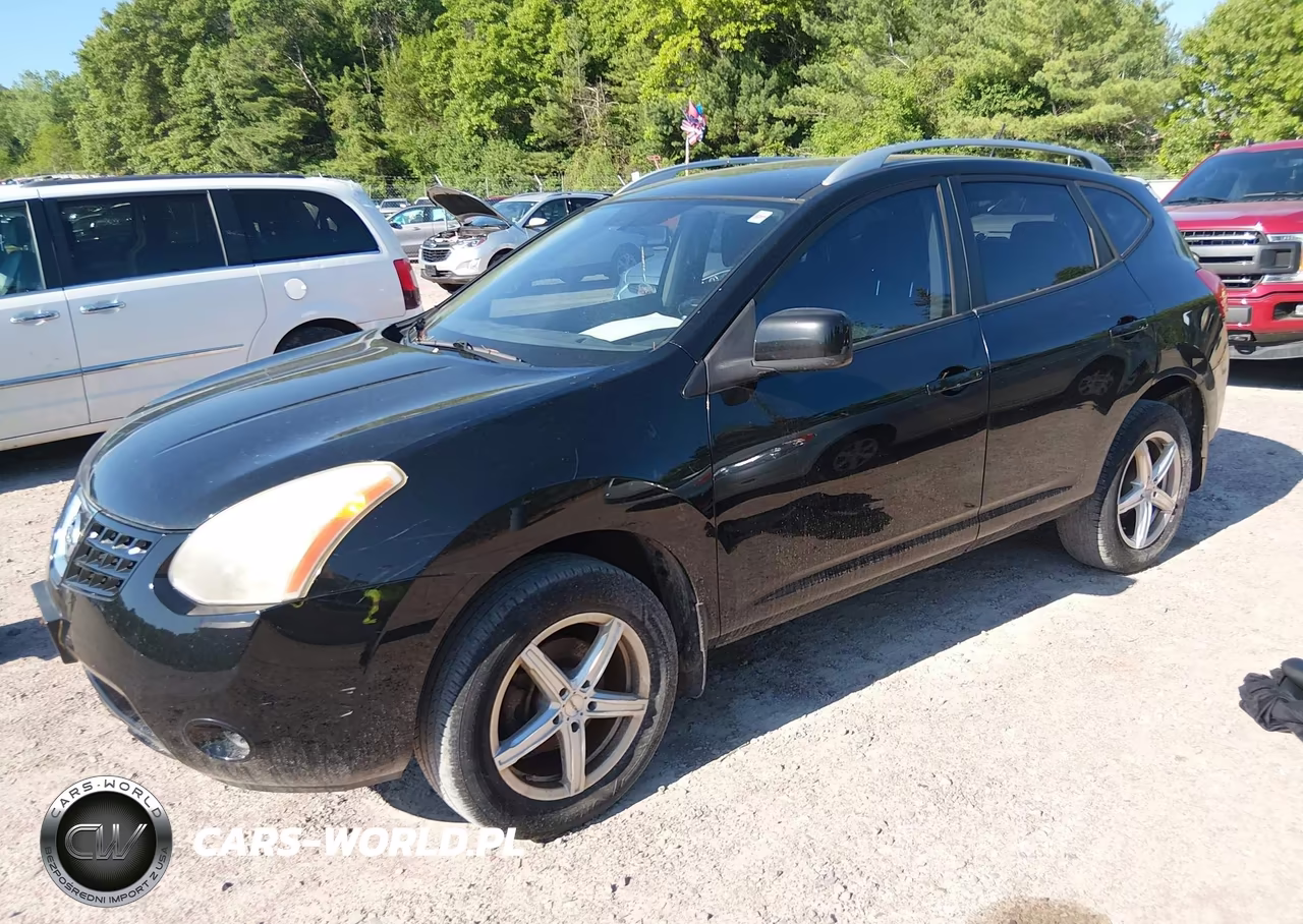 2009 Nissan Rogue Sl VIN:JN8AS58V39W173523 - 2
