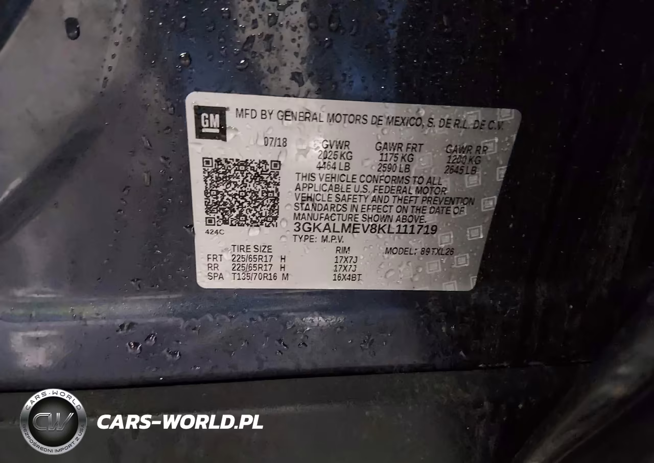 2019 GMC Terrain Sle VIN:3GKALMEV8KL111719 - 9