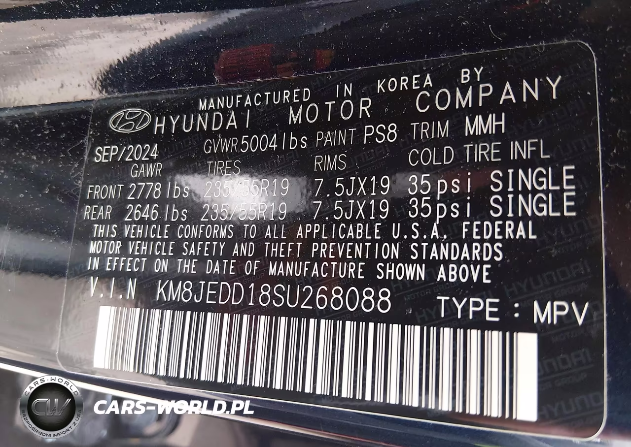 2025 Hyundai Tucson Hybrid Limited VIN:KM8JEDD18SU268088 - 9