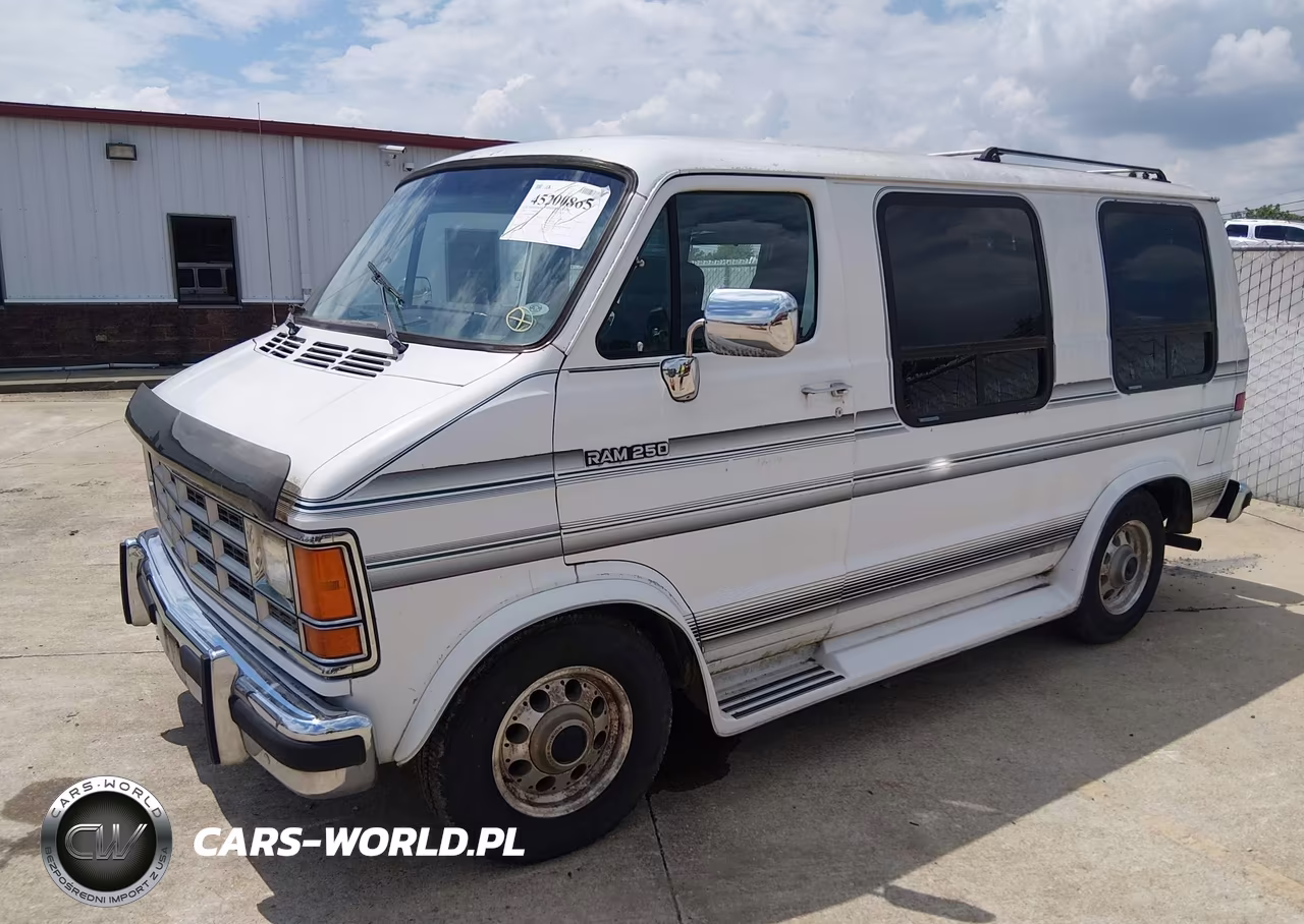 1993 Dodge Ram Van B250 VIN:2B6HB21X6PK514405 - 2
