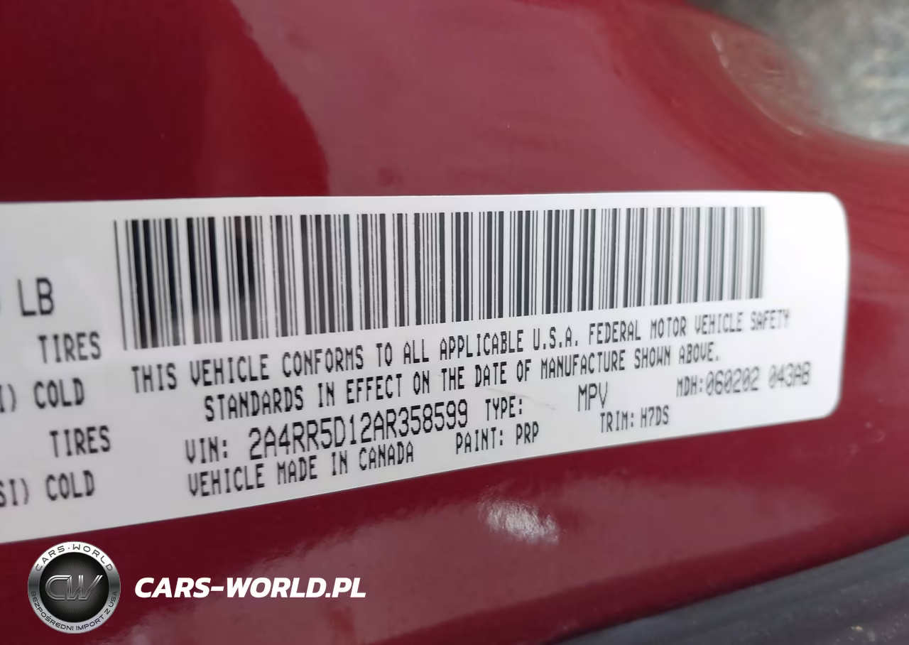 2010 Chrysler Town & Country Touring VIN:2A4RR5D12AR358599 - 9