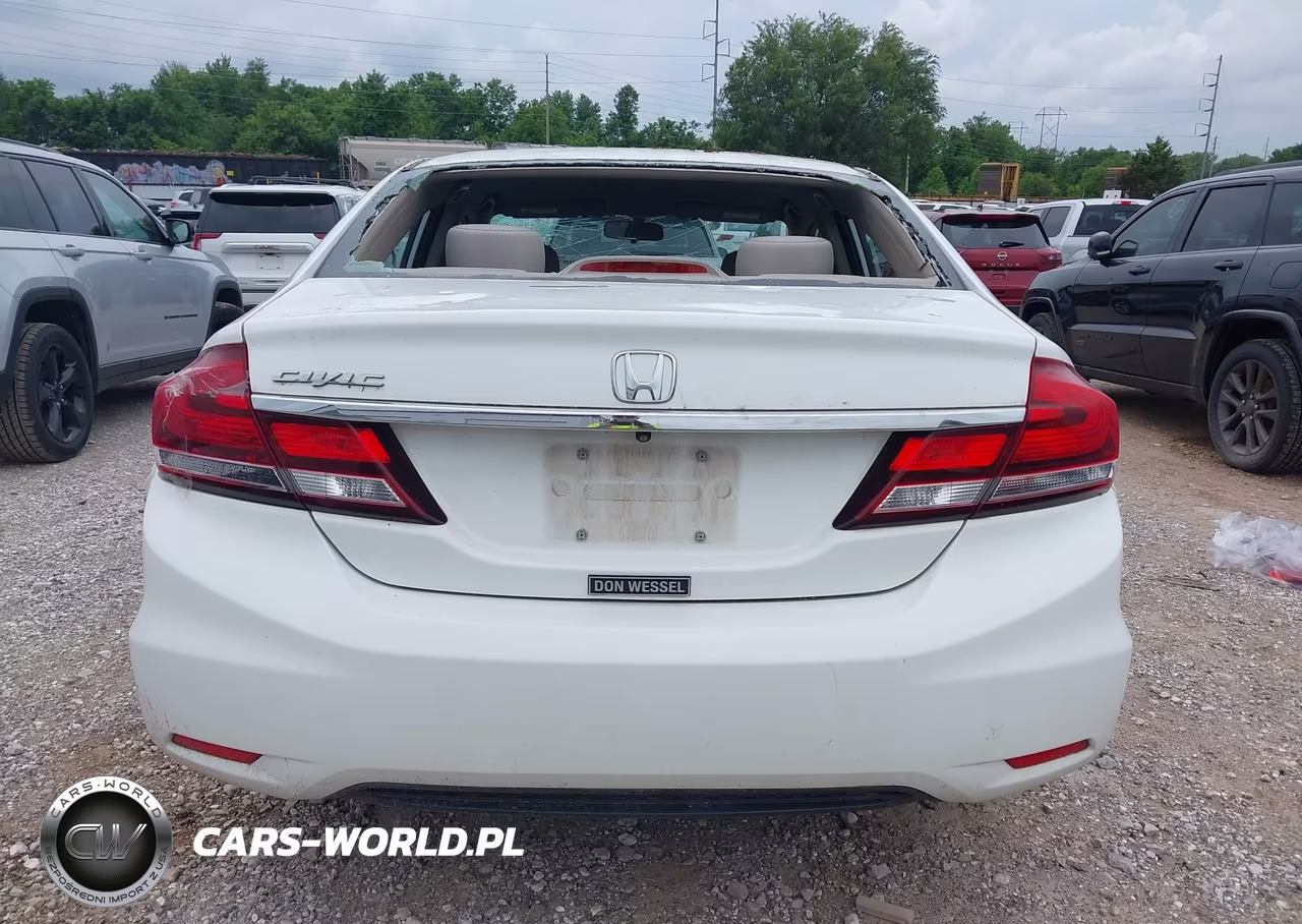 2015 Honda Civic Lx VIN:19XFB2F53FE033674 - 16