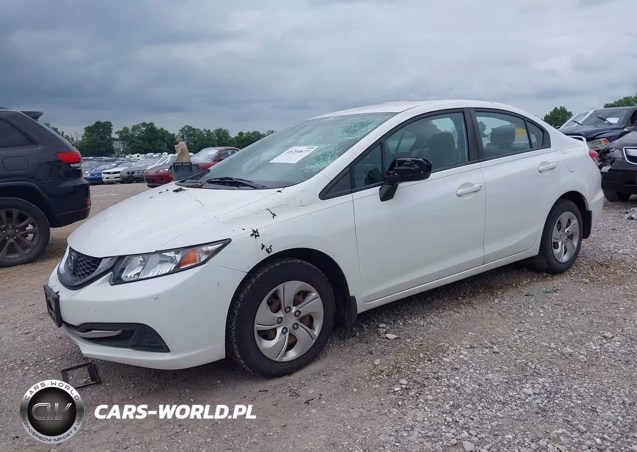 2015 Honda Civic Lx VIN:19XFB2F53FE033674 - 2