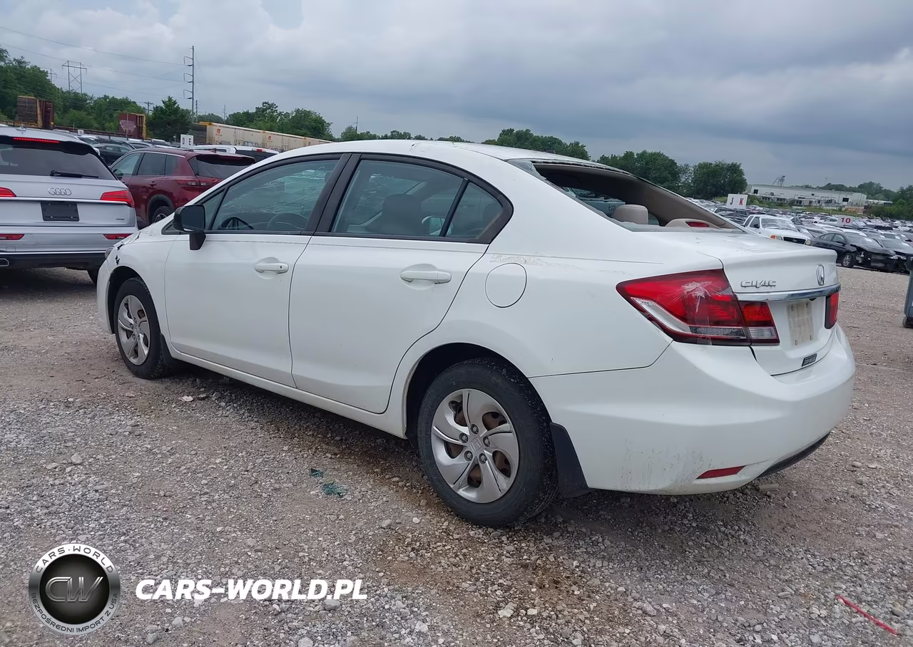 2015 Honda Civic Lx VIN:19XFB2F53FE033674 - 3