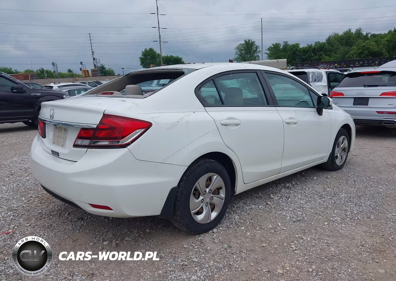 2015 Honda Civic Lx VIN:19XFB2F53FE033674 - 4