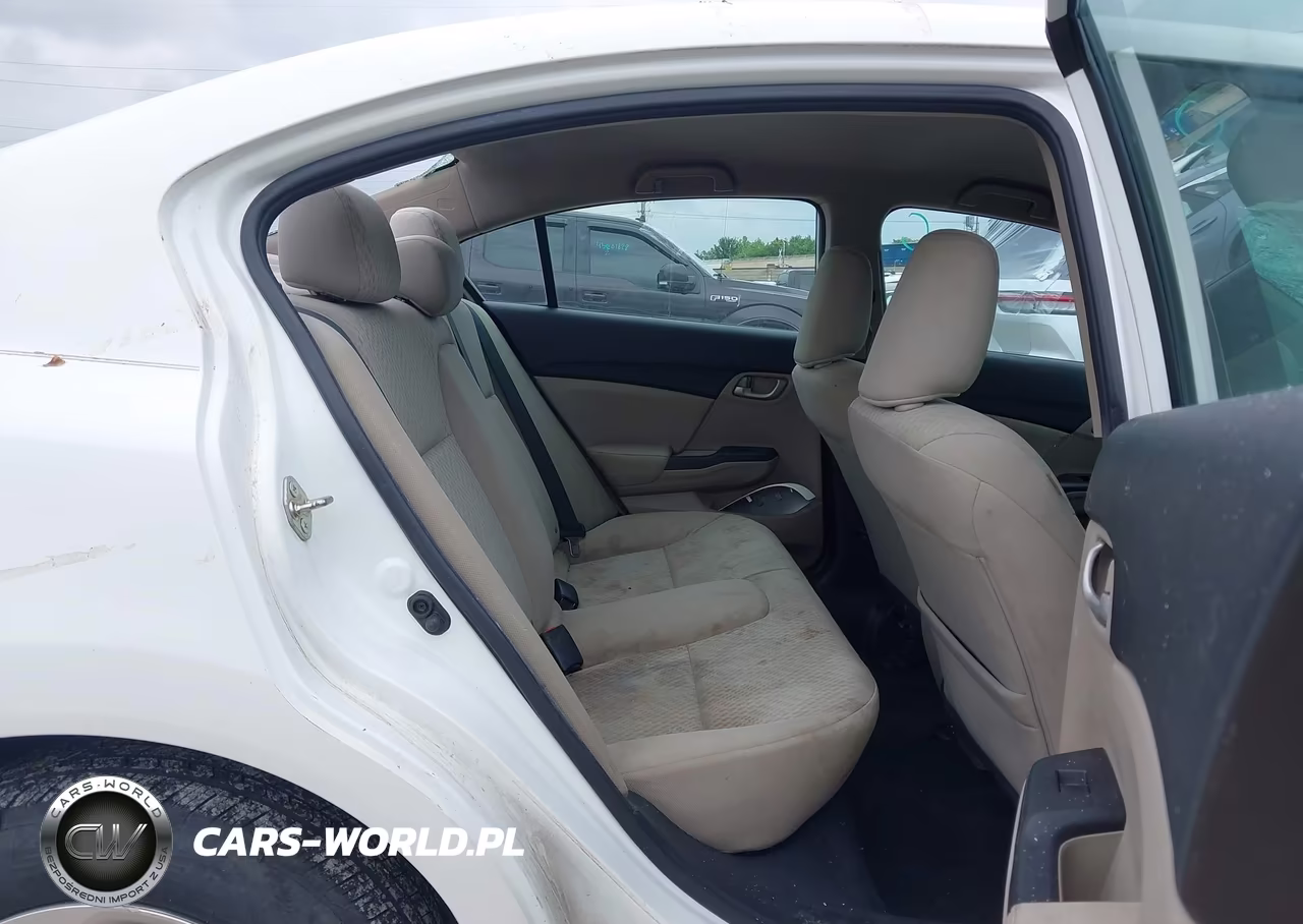2015 Honda Civic Lx VIN:19XFB2F53FE033674 - 8