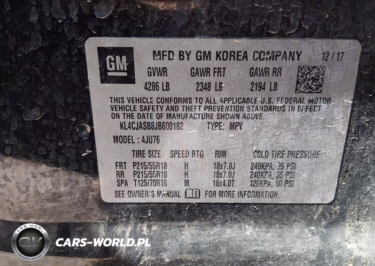 2018 Buick Encore Preferred VIN:KL4CJASB8JB600182 - 9