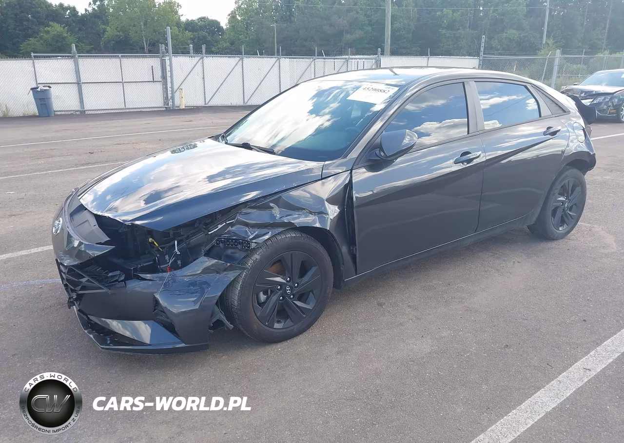 2021 Hyundai Elantra Sel VIN:5NPLS4AG3MH051110 - 2