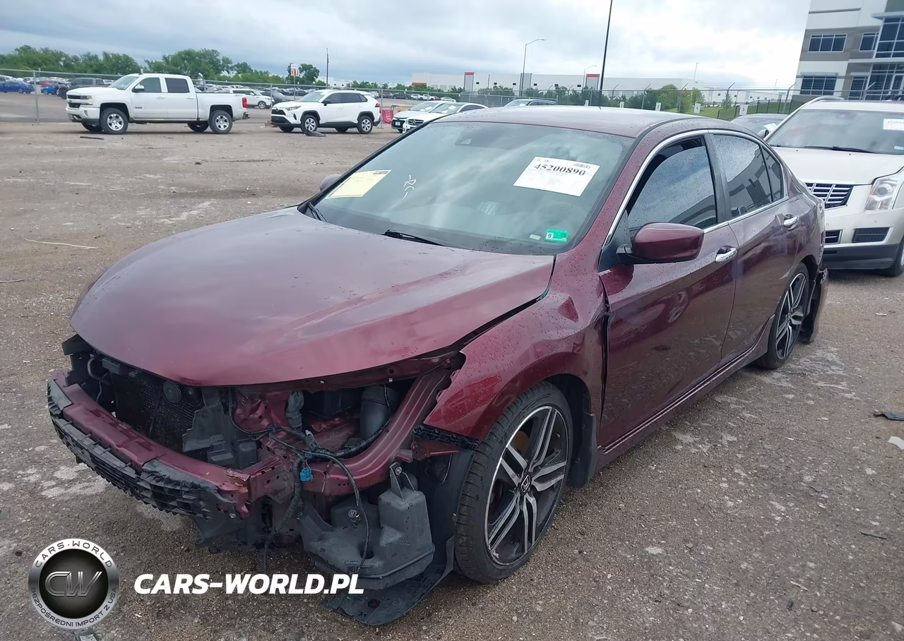 2016 Honda Accord Sport VIN:1HGCR2F61GA025649 - 2