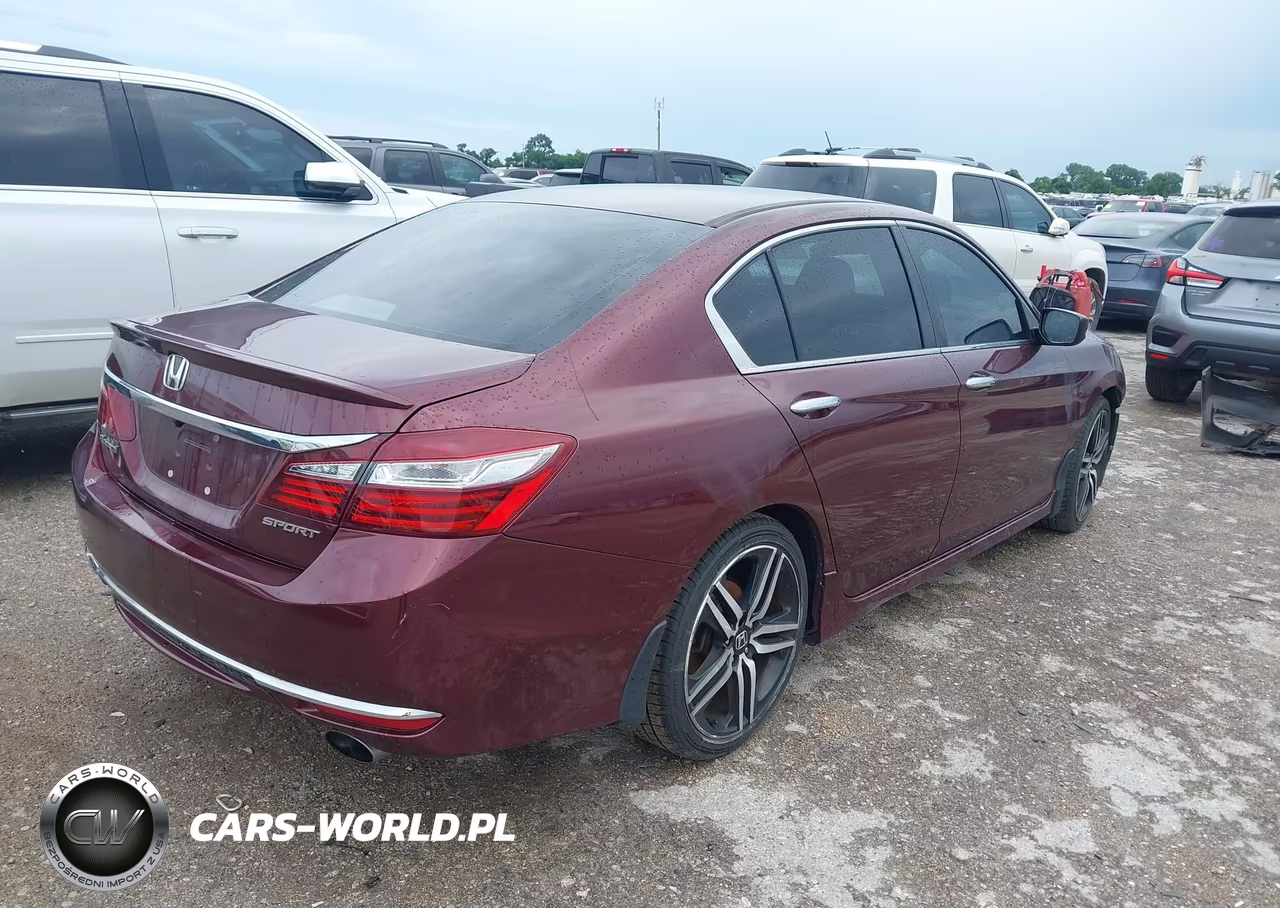 2016 Honda Accord Sport VIN:1HGCR2F61GA025649 - 4
