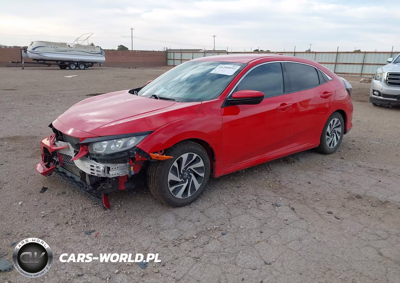 2018 Honda Civic Lx VIN:SHHFK7H26JU228461 - 2
