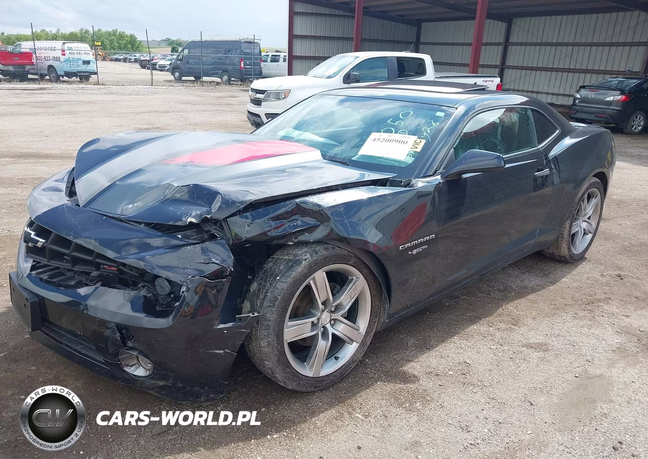 2012 Chevrolet Camaro 2Lt VIN:2G1FC1E38C9158213 - 2