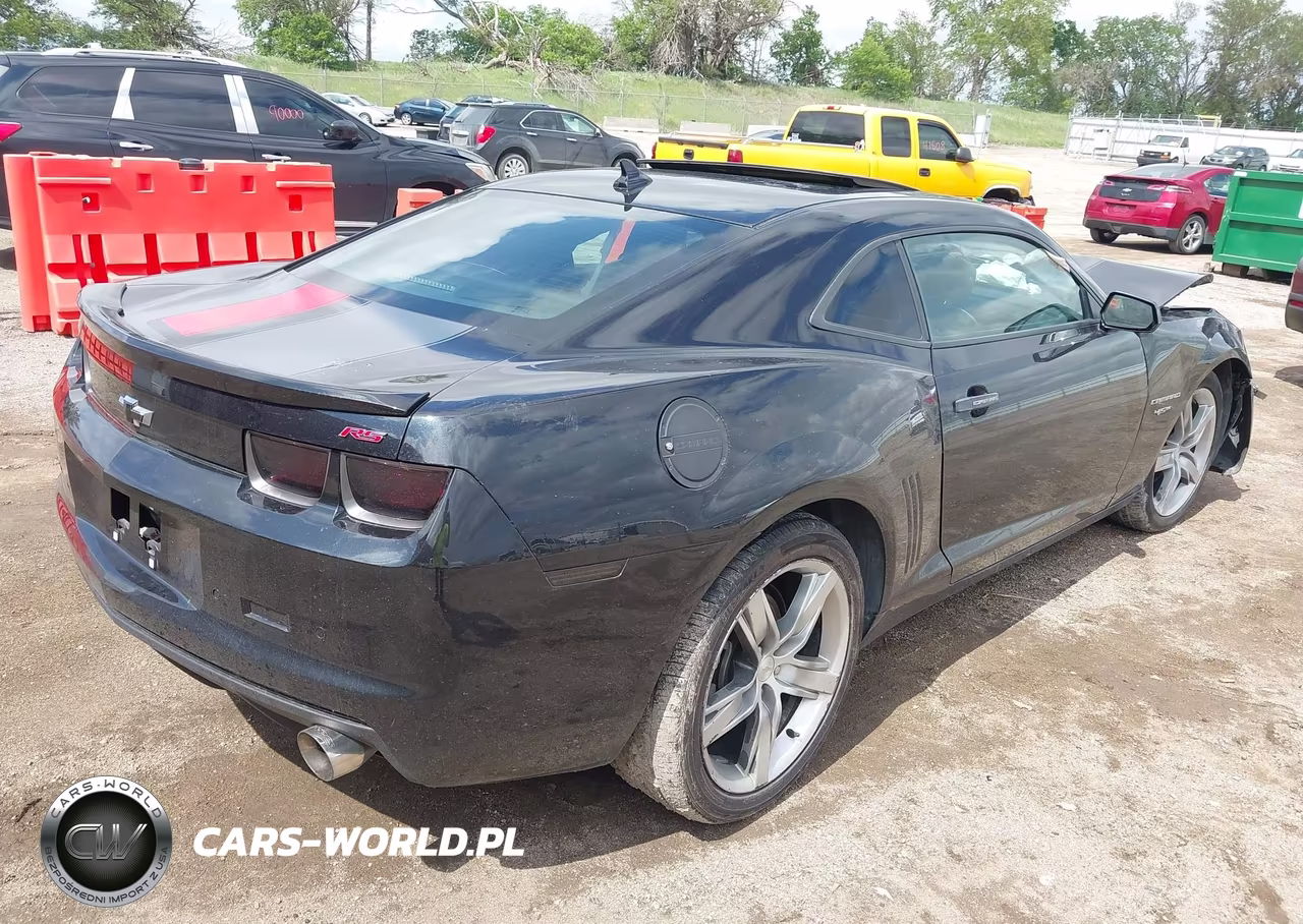 2012 Chevrolet Camaro 2Lt VIN:2G1FC1E38C9158213 - 4