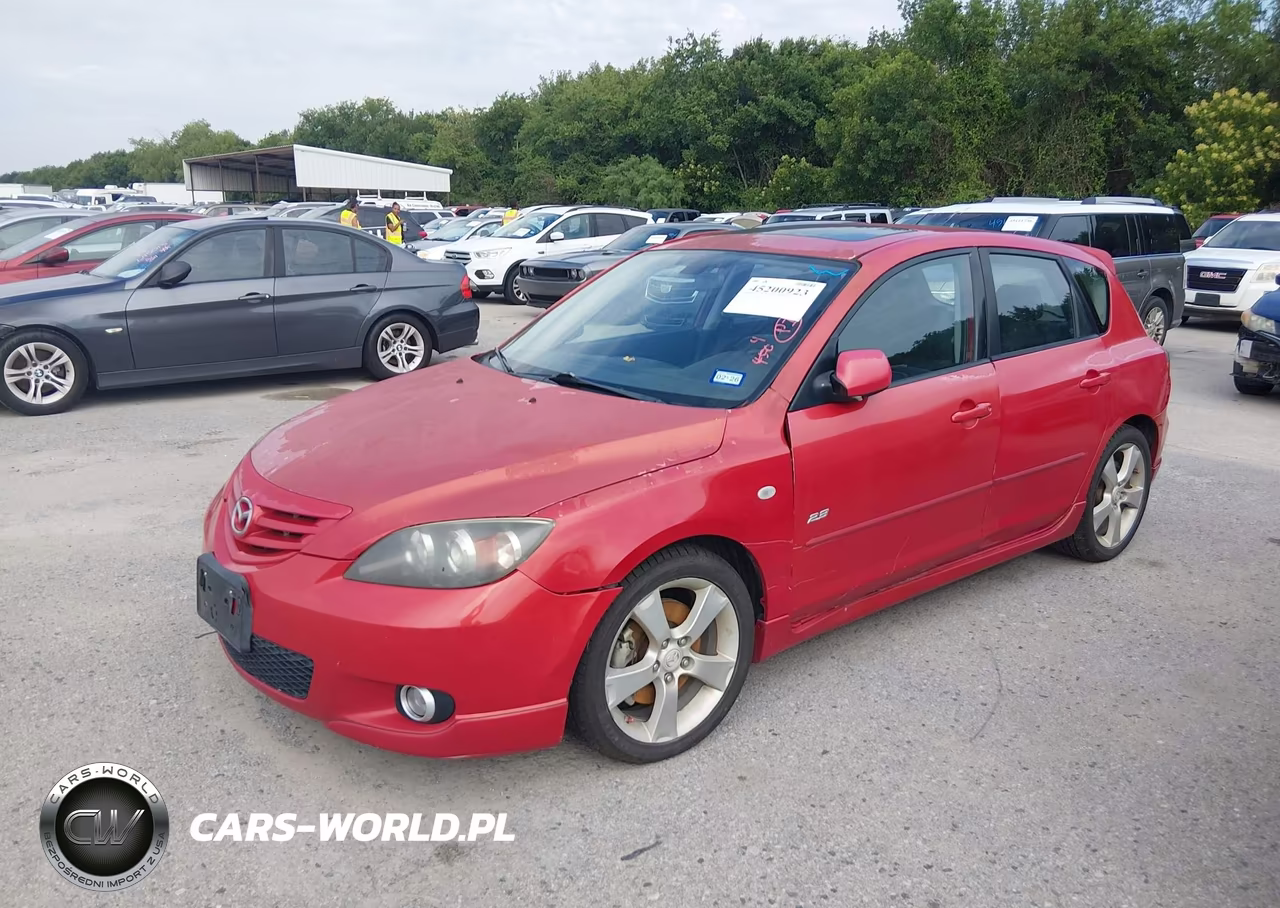 2006 Mazda Mazda3 VIN:JM1BK343161517092 - 2