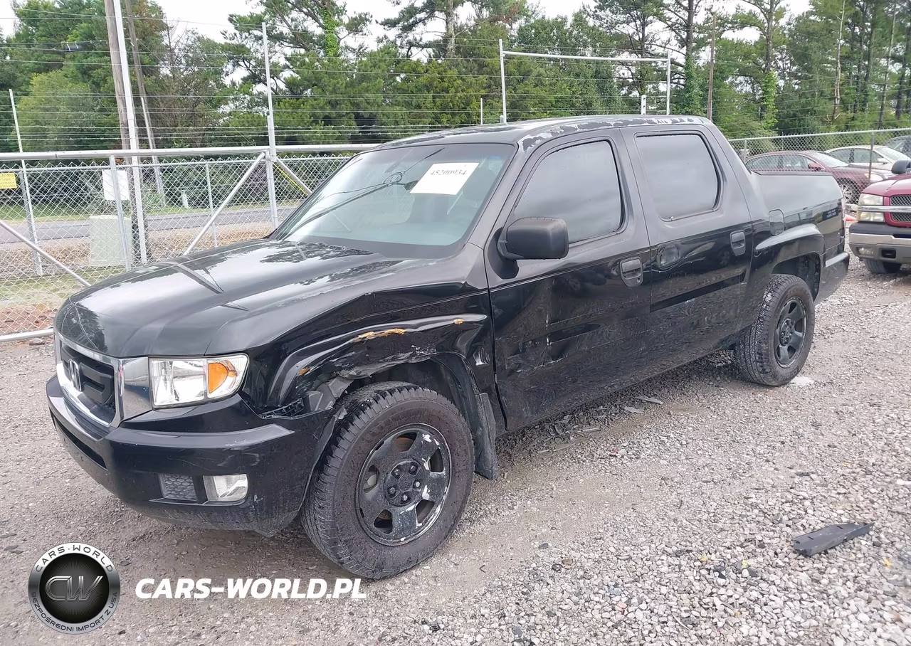 2010 Honda Ridgeline Rt VIN:5FPYK1F24AB002338 - 2