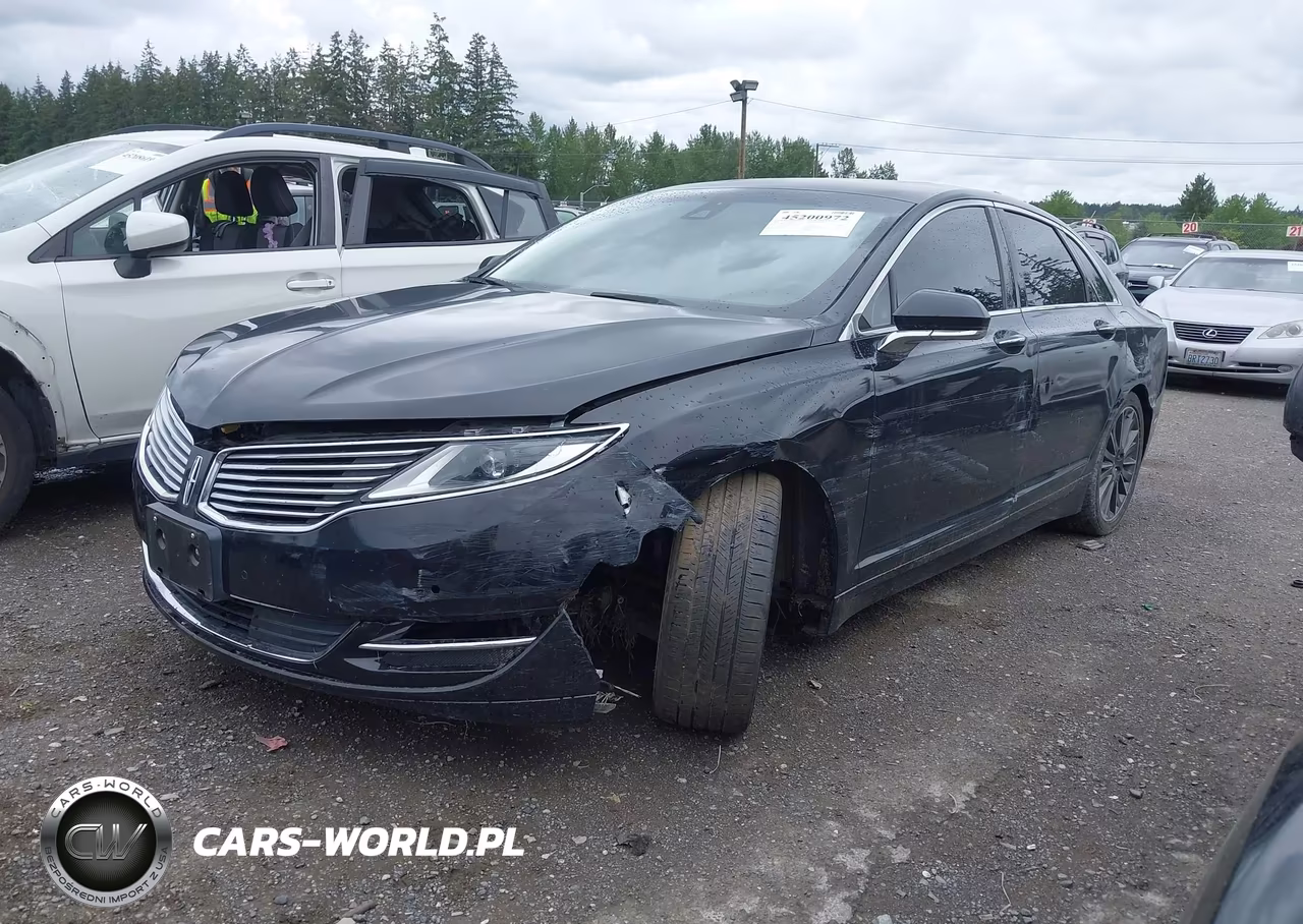 2015 Lincoln Mkz Hybrid VIN:3LN6L2LU2FR600972 - 2