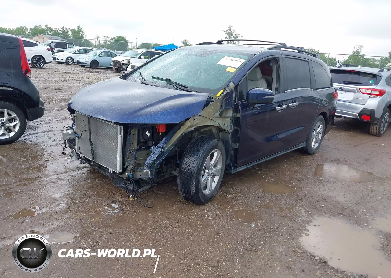 2019 Honda Odyssey Ex-L VIN:5FNRL6H71KB100793 - 2