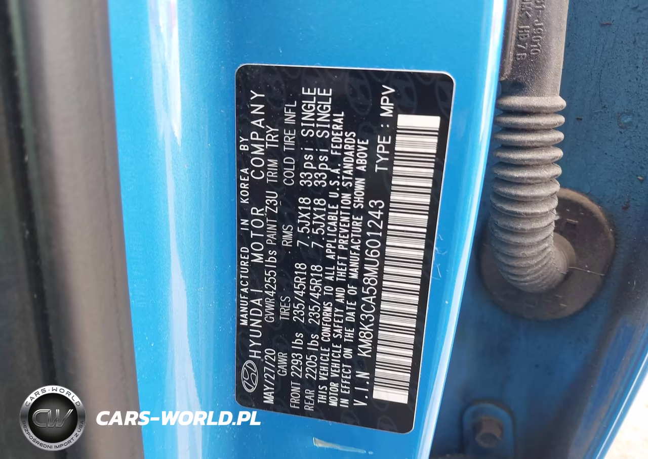 2021 Hyundai Kona Limited VIN:KM8K3CA58MU601243 - 9