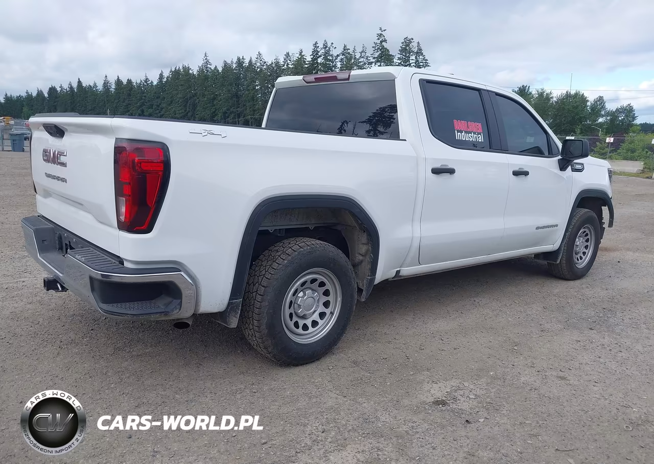 2025 GMC Sierra 1500 4Wd Short Box Pro VIN:1GTPUAEK0SZ114551 - 4