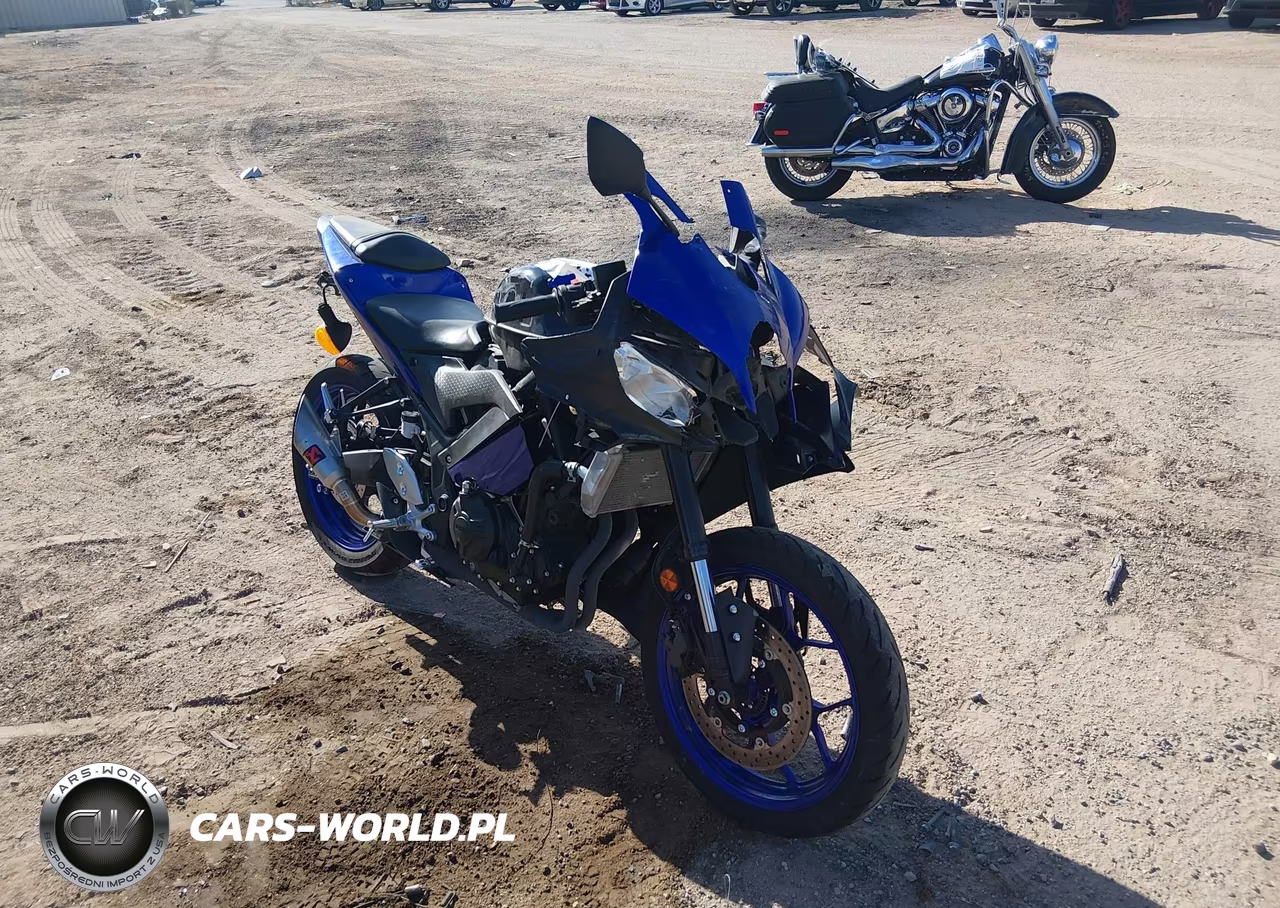 2023 Yamaha Yzfr3 A VIN:MH3RH18Y3PK010408 - 2