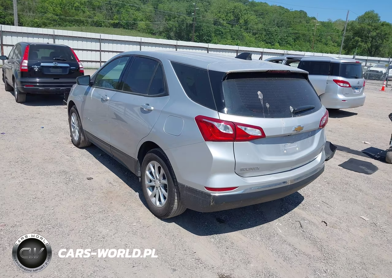 2018 Chevrolet Equinox Ls VIN:2GNAXHEVXJ6208471 - 3