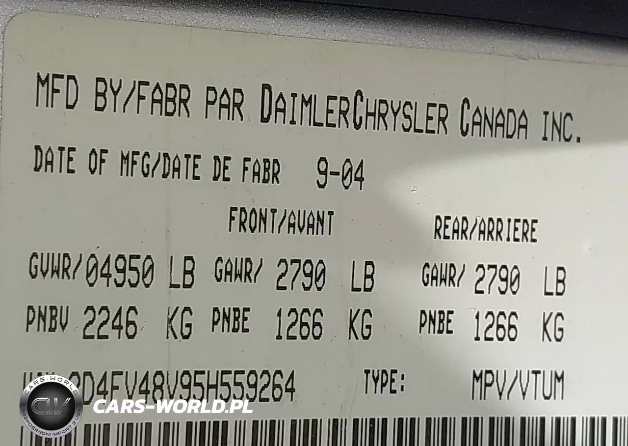 2005 Dodge Magnum VIN:2D4FV48V95H559264 - 9