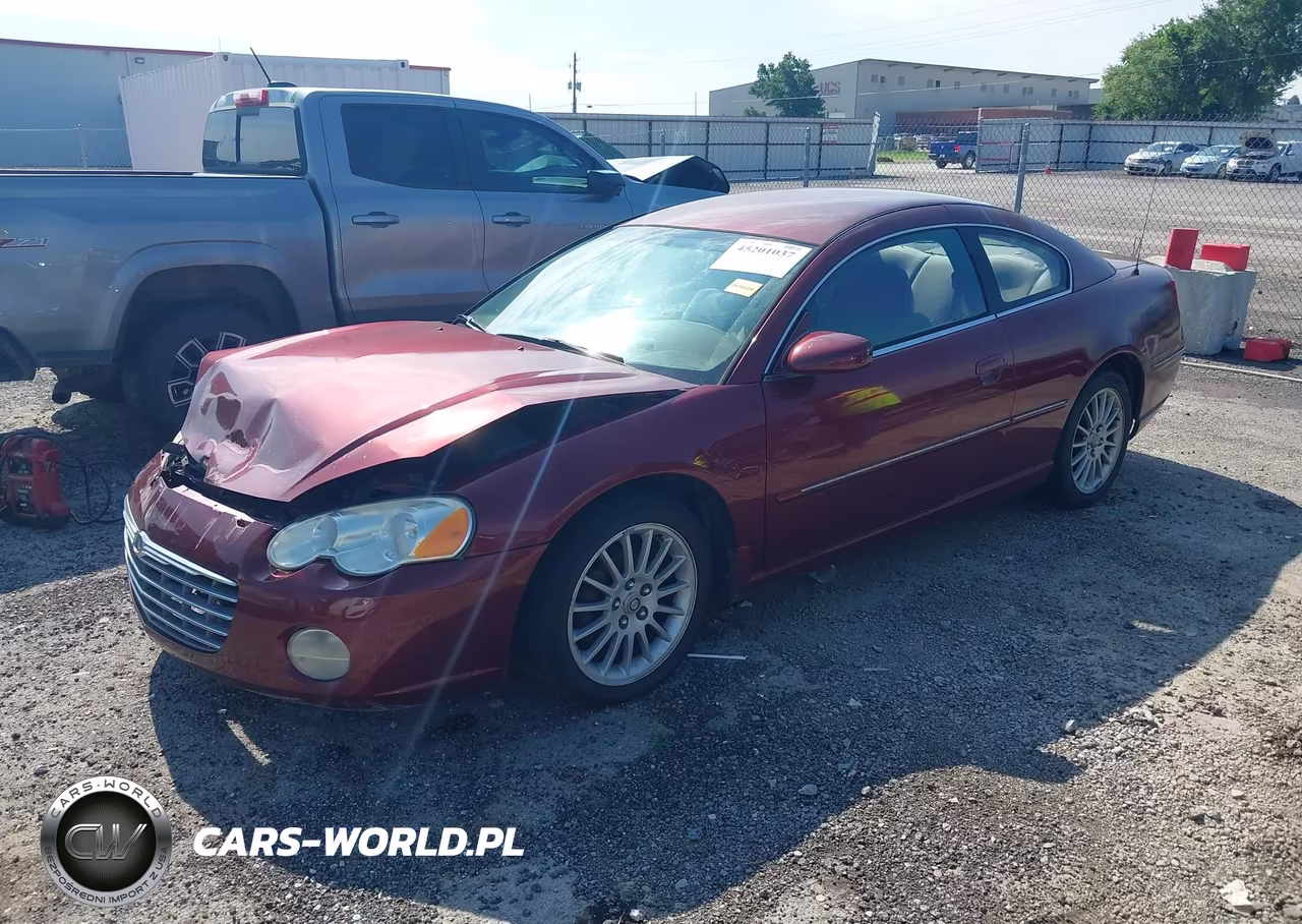 2004 Chrysler Sebring Limited VIN:4C3AG52H44E128656 - 2