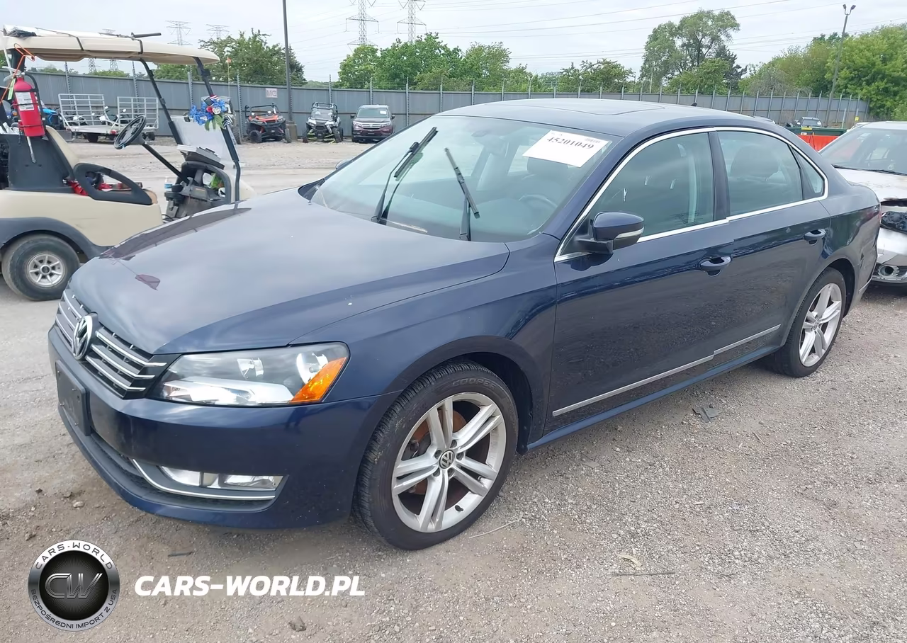 2015 Volkswagen Passat 2.0L Tdi Sel Premium VIN:1VWCV7A36FC038367 - 2