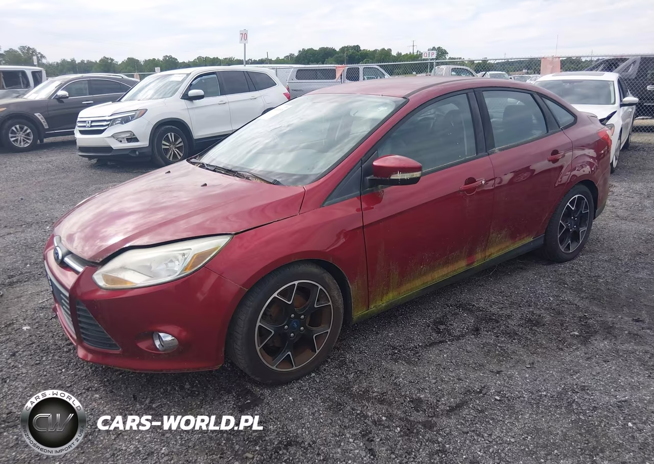 2014 Ford Focus Se VIN:1FADP3F27EL285332 - 2
