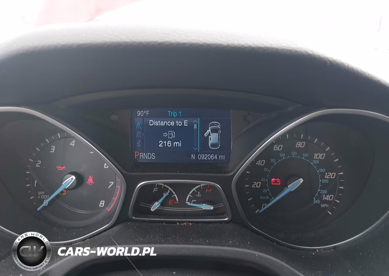 2014 Ford Focus Se VIN:1FADP3F27EL285332 - 7