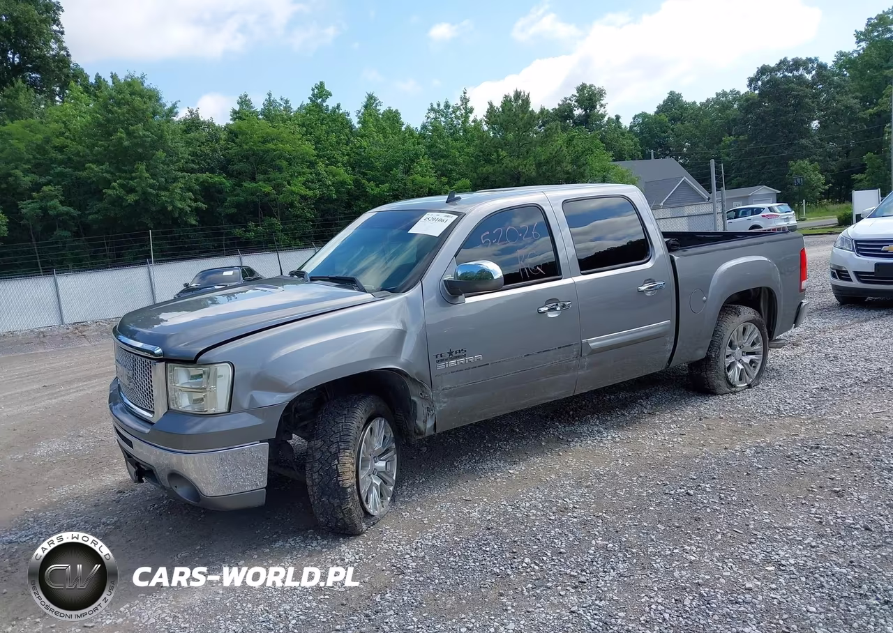 2013 GMC Sierra 1500 Sle VIN:3GTP1VE03DG302353 - 2
