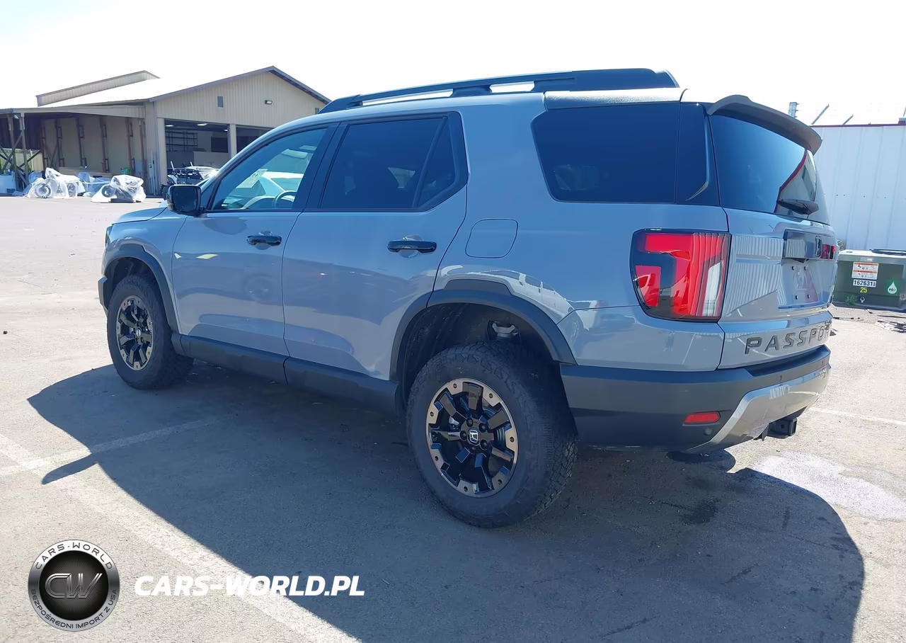 2026 Honda Passport Awd Trailsport Elite-Awd Trailsport Elite Blackout VIN:5FNYF9H80TB000182 - 3
