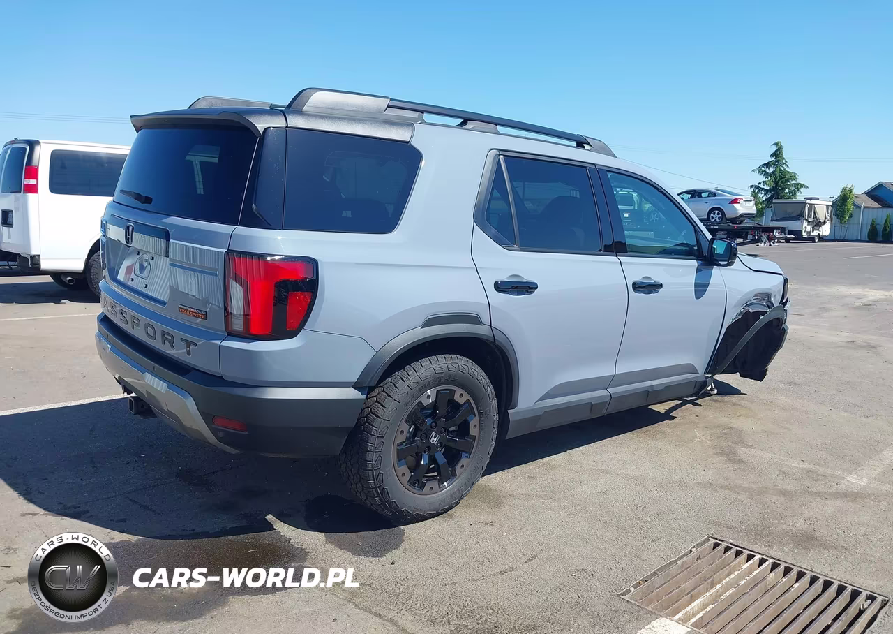 2026 Honda Passport Awd Trailsport Elite-Awd Trailsport Elite Blackout VIN:5FNYF9H80TB000182 - 4