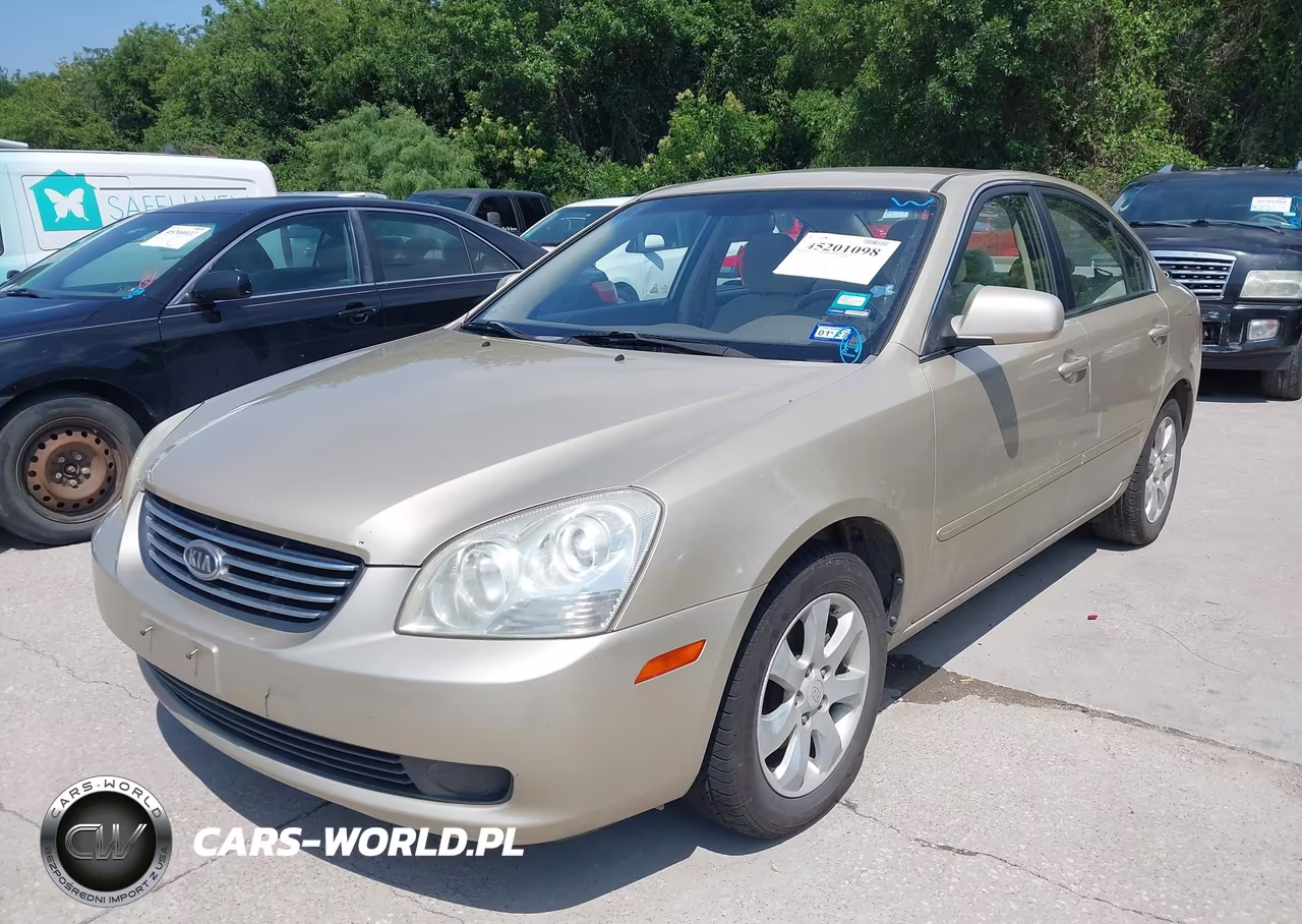2008 Kia Optima Lx VIN:KNAGE123285265544 - 2