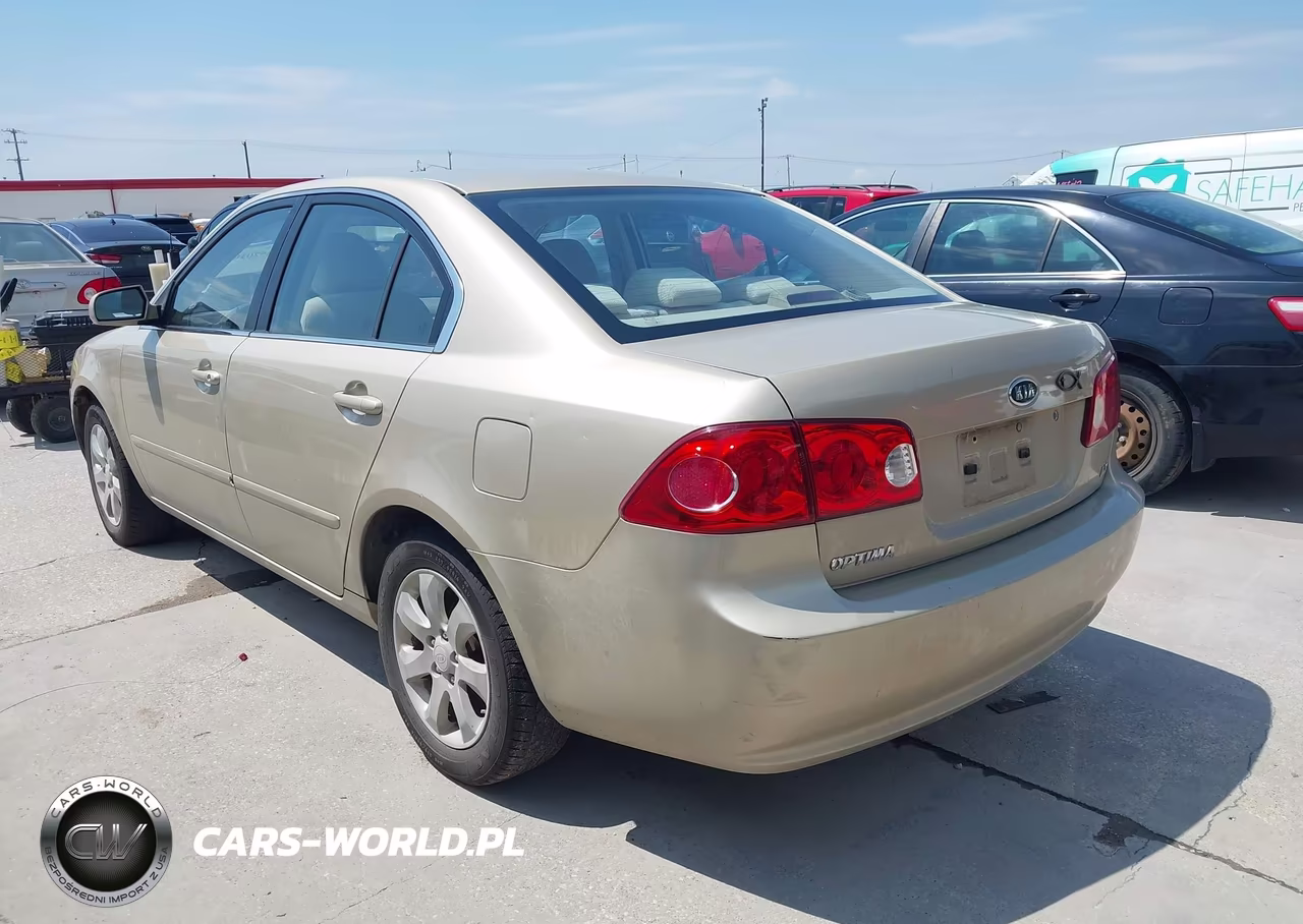 2008 Kia Optima Lx VIN:KNAGE123285265544 - 3