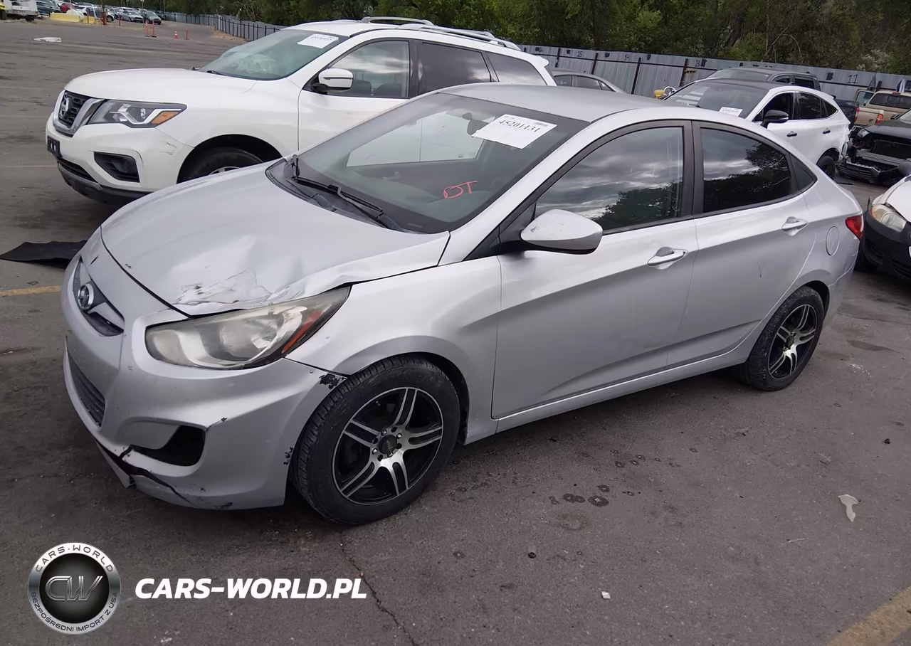 2012 Hyundai Accent Gls VIN:KMHCT4AEXCU233236 - 2