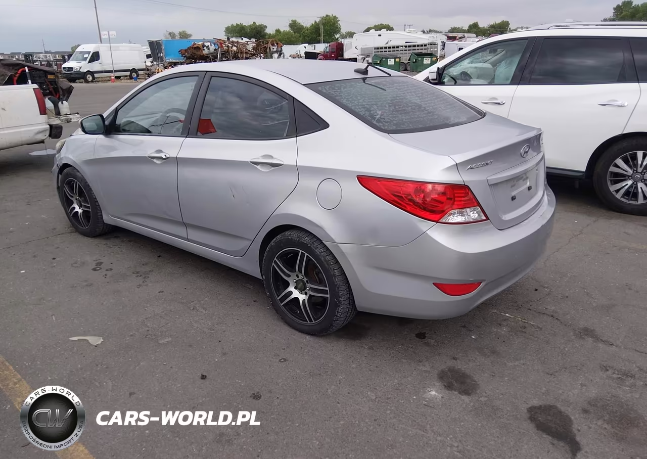 2012 Hyundai Accent Gls VIN:KMHCT4AEXCU233236 - 3