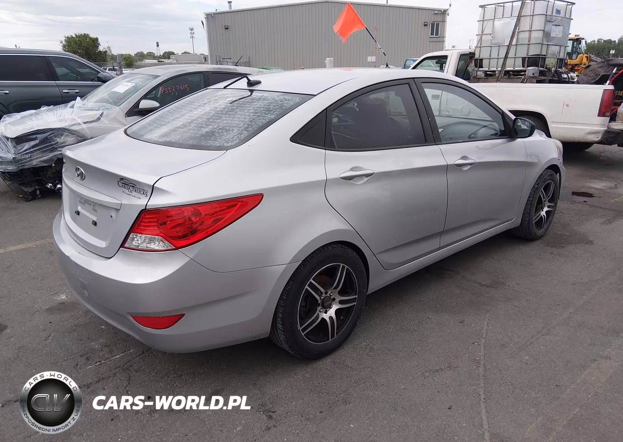 2012 Hyundai Accent Gls VIN:KMHCT4AEXCU233236 - 4