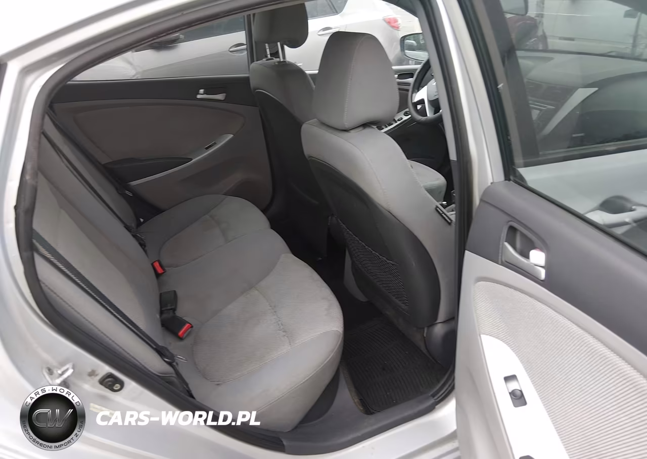 2012 Hyundai Accent Gls VIN:KMHCT4AEXCU233236 - 8