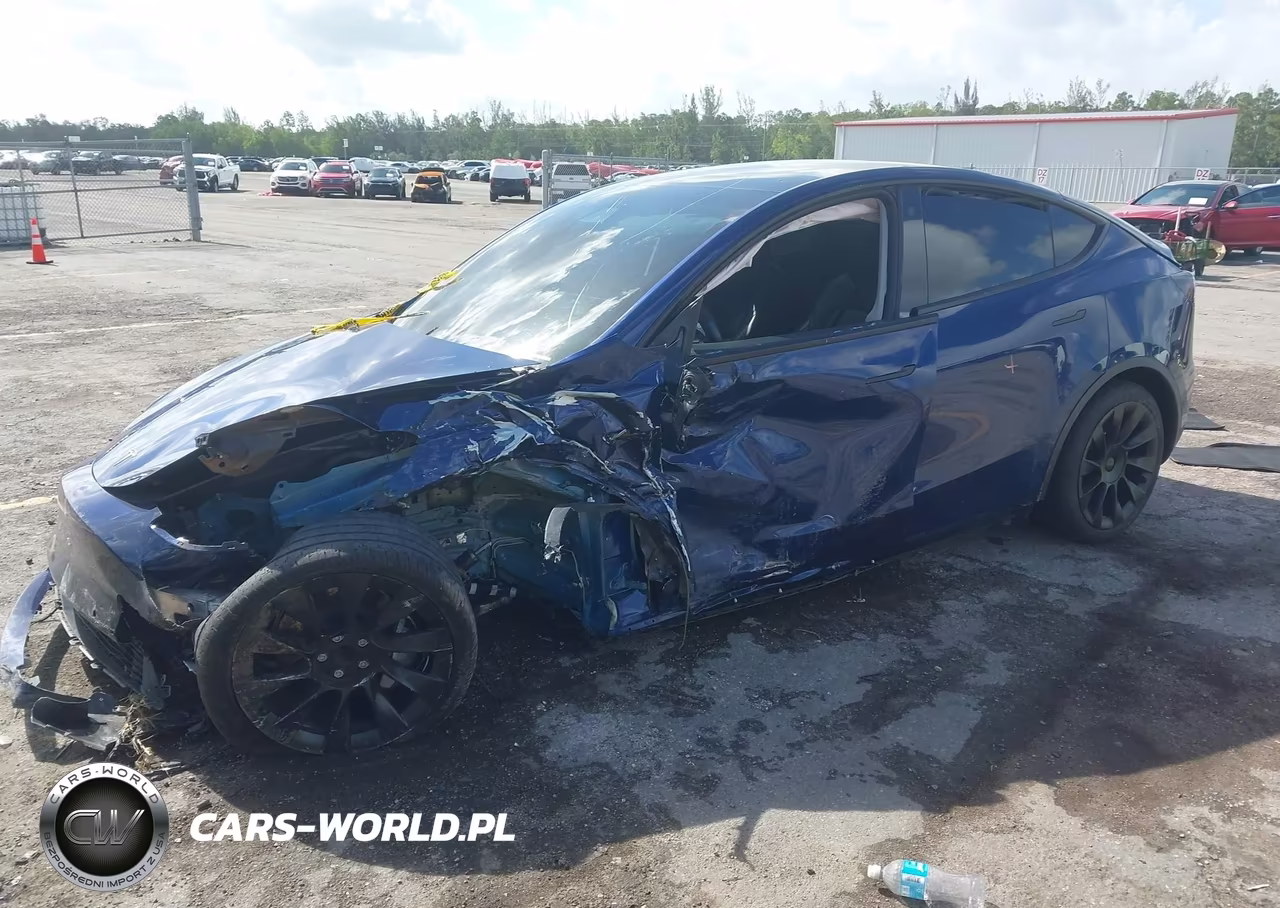 2021 Tesla Model Y Standard Range Rear-Wheel Drive VIN:5YJYGDED8MF118242 - 2