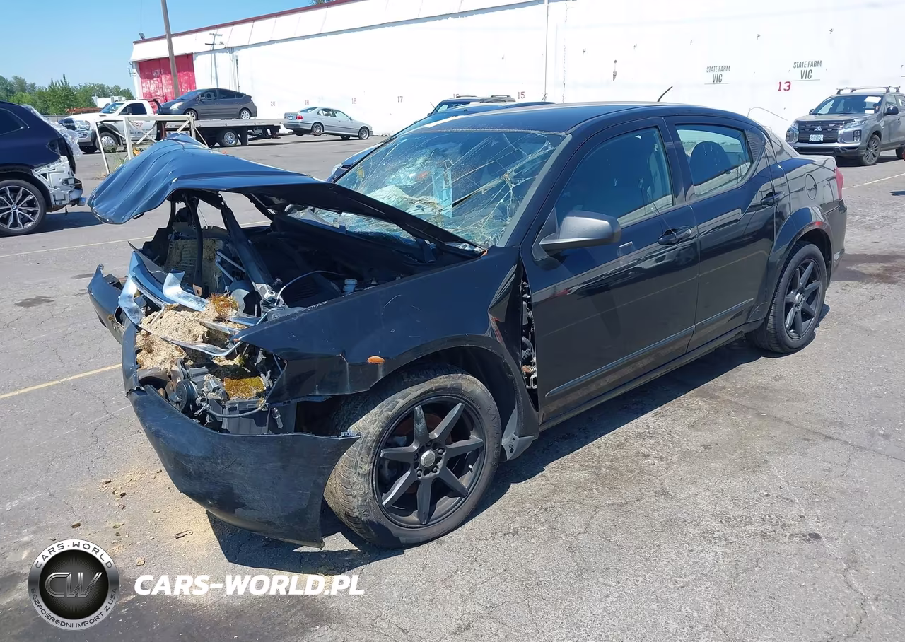 2012 Dodge Avenger Se VIN:1C3CDZAG8CN309678 - 2