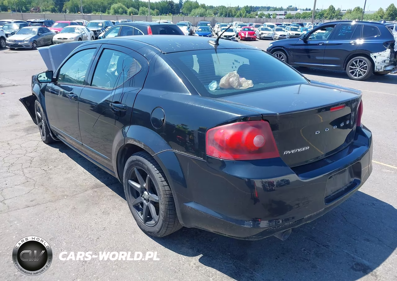 2012 Dodge Avenger Se VIN:1C3CDZAG8CN309678 - 3