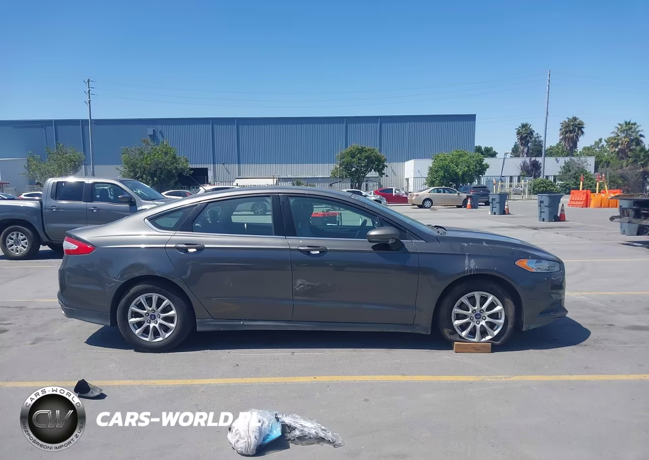 2016 Ford Fusion S VIN:3FA6P0G75GR240508 - 14