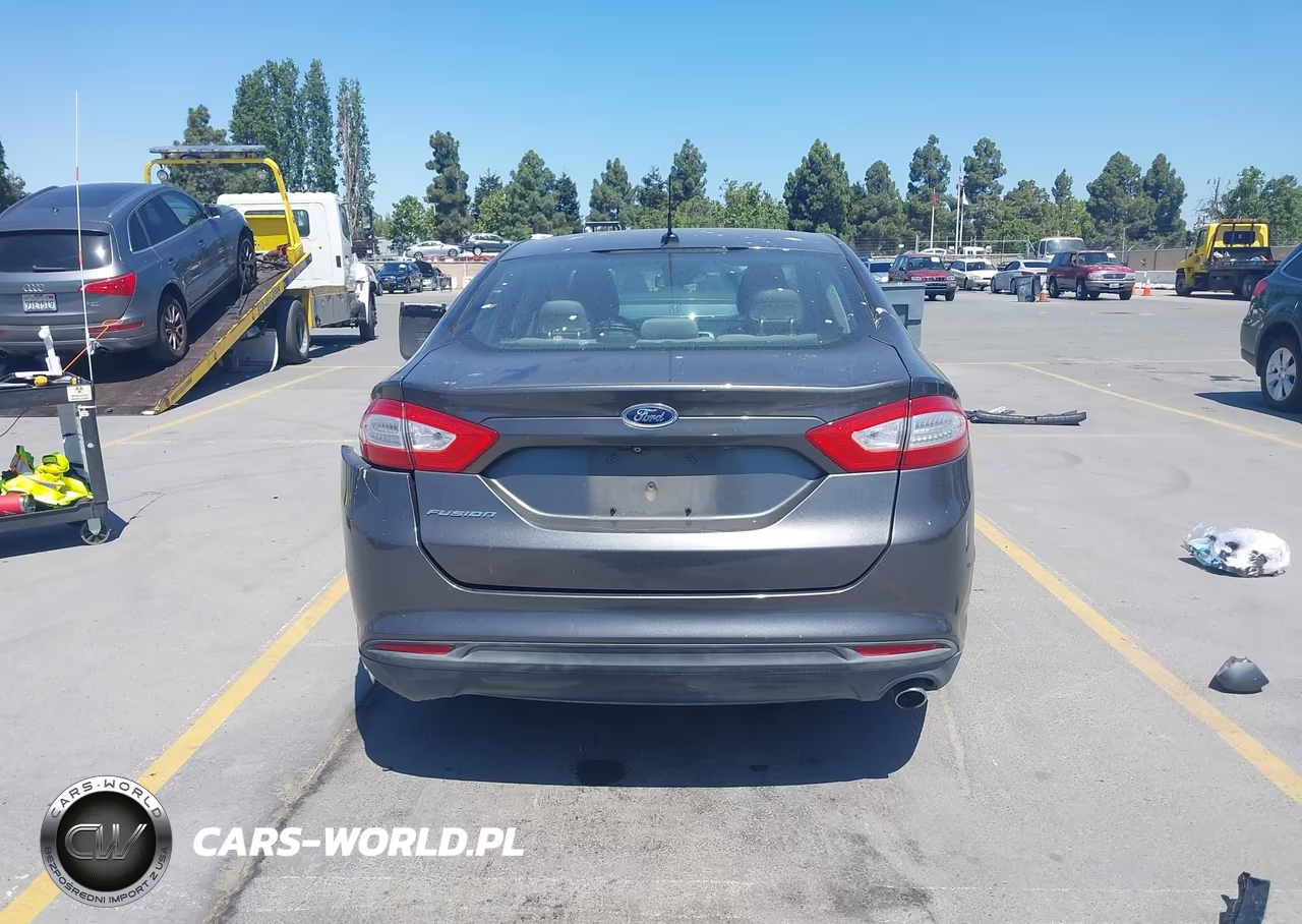 2016 Ford Fusion S VIN:3FA6P0G75GR240508 - 17