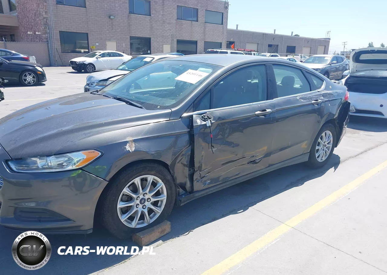 2016 Ford Fusion S VIN:3FA6P0G75GR240508 - 6